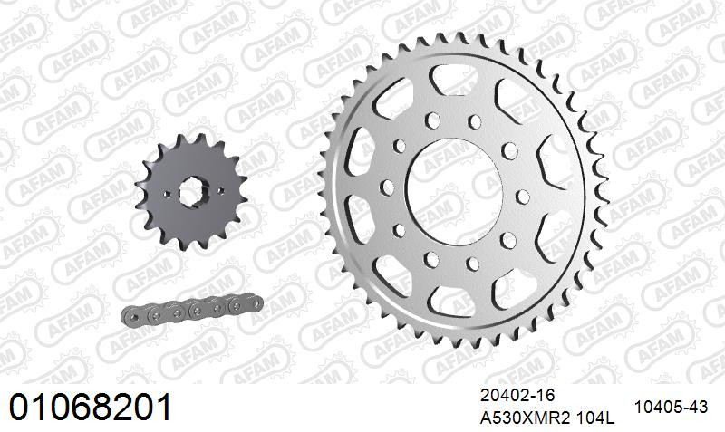 Zestaw napędowy AFAM do HONDA CBX 550 F D