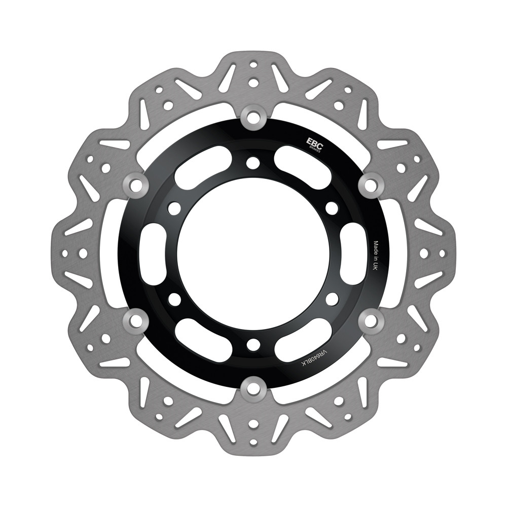 Tarcza hamulcowa motocyklowa EBC VR640BLK VEE, czarna