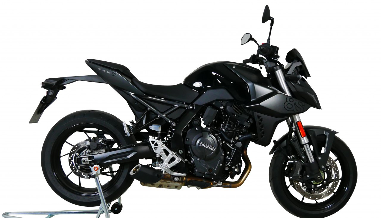 Szyba motocyklowa MRA SUZUKI GSX-8S 2023-, forma NSPM, czarna