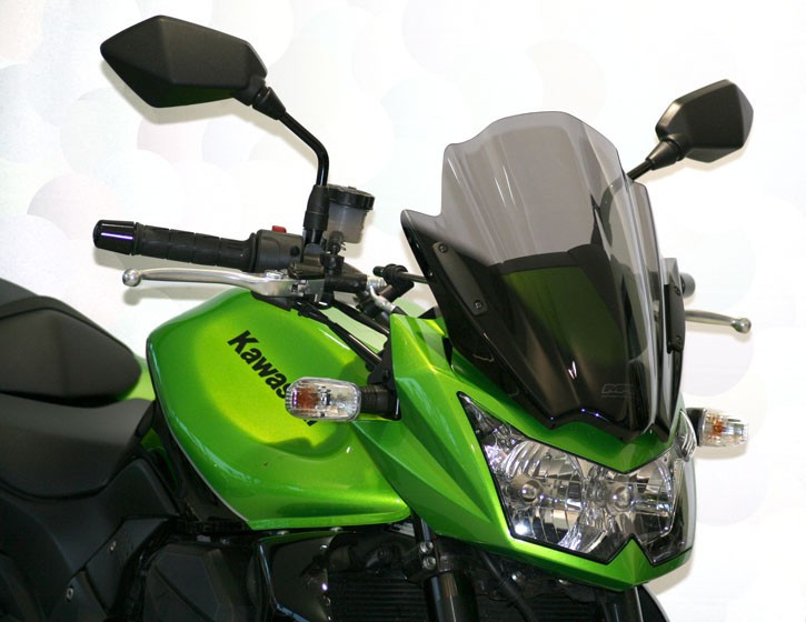 Uniwersalna szyba do motocykli bez owiewek MRA, forma RNB, przyciemniana