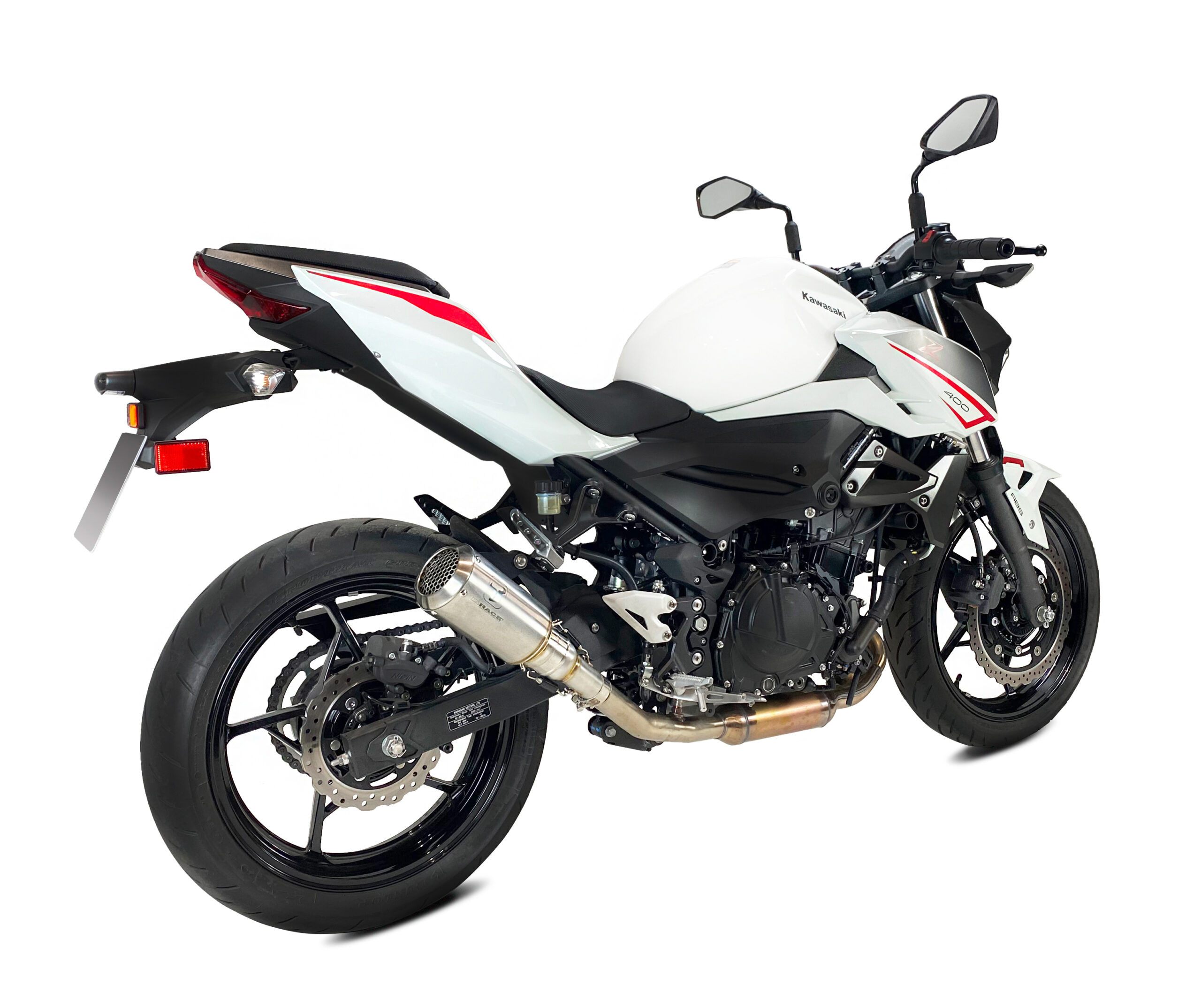 Tłumik IXRACE KAWASAKI Z 400 19-23 (ER400D/F) typ MK2 MK2 SERIES INOX