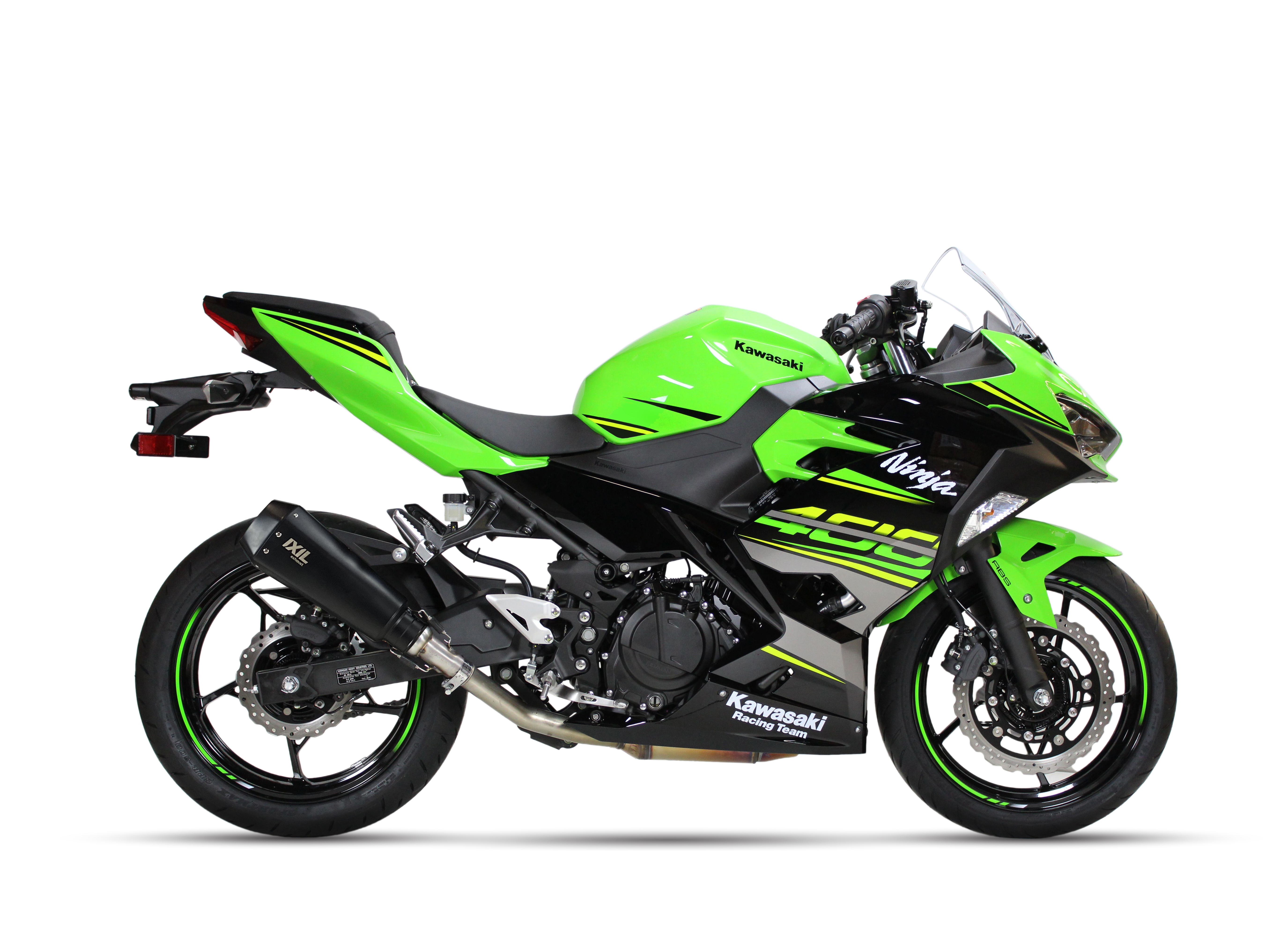 Tłumik IXIL KAWASAKI Z 400 19-23 (ER400D/F) typ RB (waga: 900g, długość: 230 mm., materiał: Inox AISI304, kolor: Black painted)