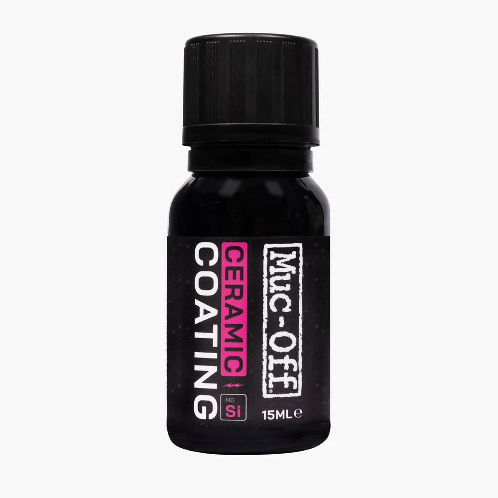 Zestaw do nakładania powłoki ceramicznej ochronnej na rower/motocykl - 15ml MUC-OFF