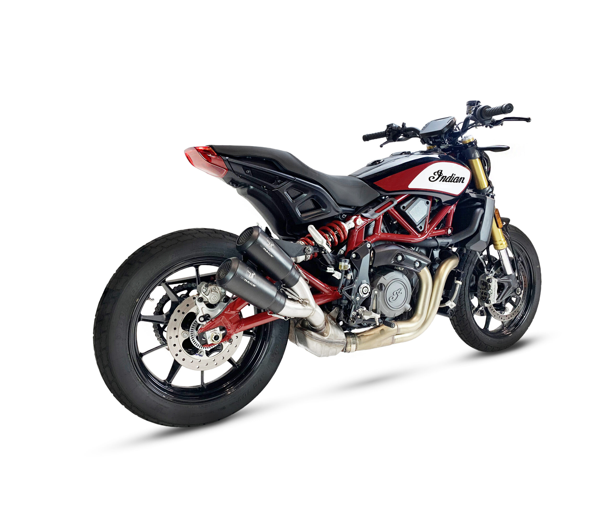 Tłumik IXRACE INDIAN FTR 1200 S/R 18-20 typ MK2B DUAL MK2 SERIES BLACK