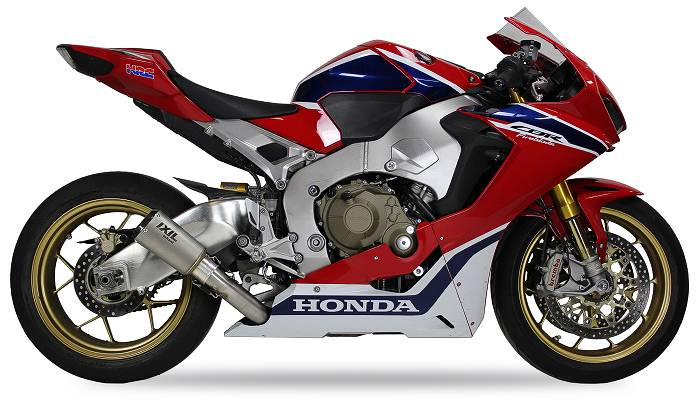 Tłumik IXIL HONDA CBR 1000 RR 17-19 / SP (SC77) typ RC (waga: 800g, długość: 230 mm., materiał: Inox AISI304, kolor: Bright resi