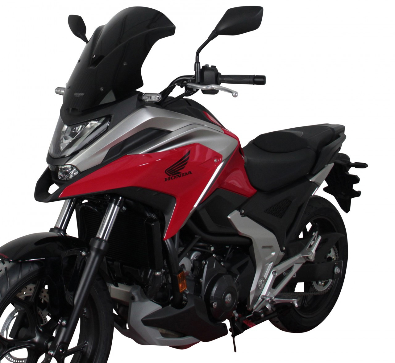 Szyba motocyklowa MRA HONDA NC 750 X 2021-2024, forma TM, czarna