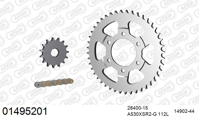 Zestaw napędowy AFAM do SUZUKI GSX 1200 FS Inazuma W,X,Y