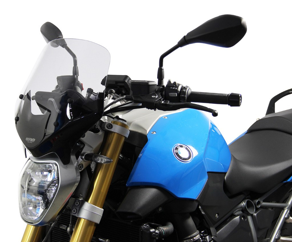 Szyba motocyklowa MRA BMW R 1200 R (F. HALTER WINDSH. SPORT) R12WR 2015-2018, forma TM, czarna