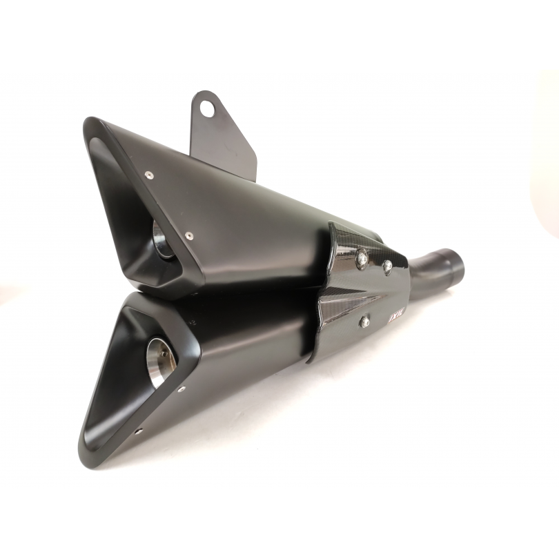 Tłumik IXIL DUCATI M 1200 MONSTER 17-20 (MA - MB) typ X55SPB (waga: 3200g, długość: 330 mm., materiał: Inox AISI304, kolor: Blac