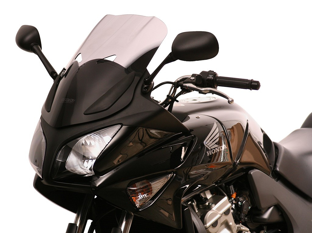 Szyba motocyklowa MRA HONDA CBF 600 S PC38/PC43 2004-, forma TM, przyciemniana