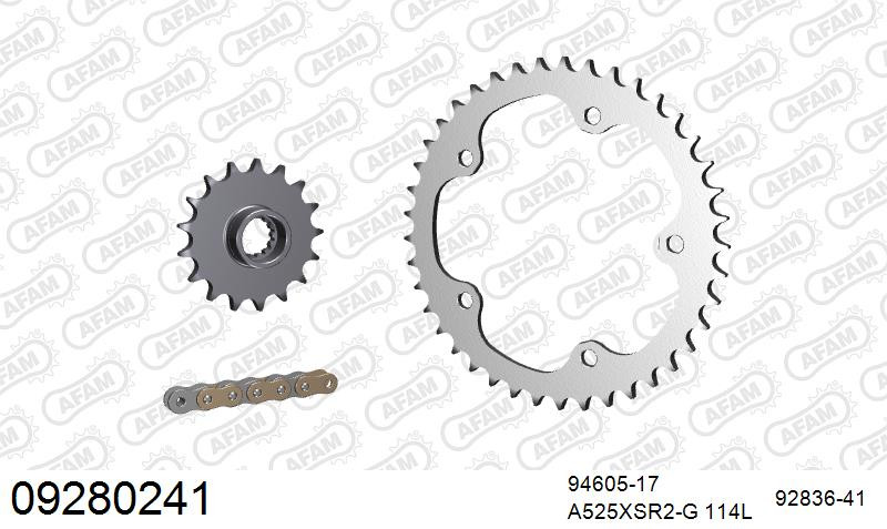 Zestaw napędowy AFAM do MV AGUSTA F3 800, AGUSTA F3 800 Ago, AGUSTA F3 800 RC