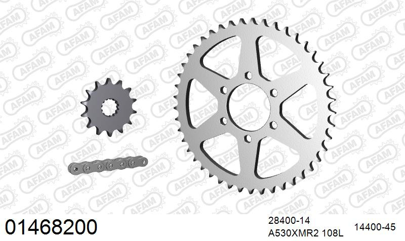Zestaw napędowy AFAM do SUZUKI GS 550 D B,C