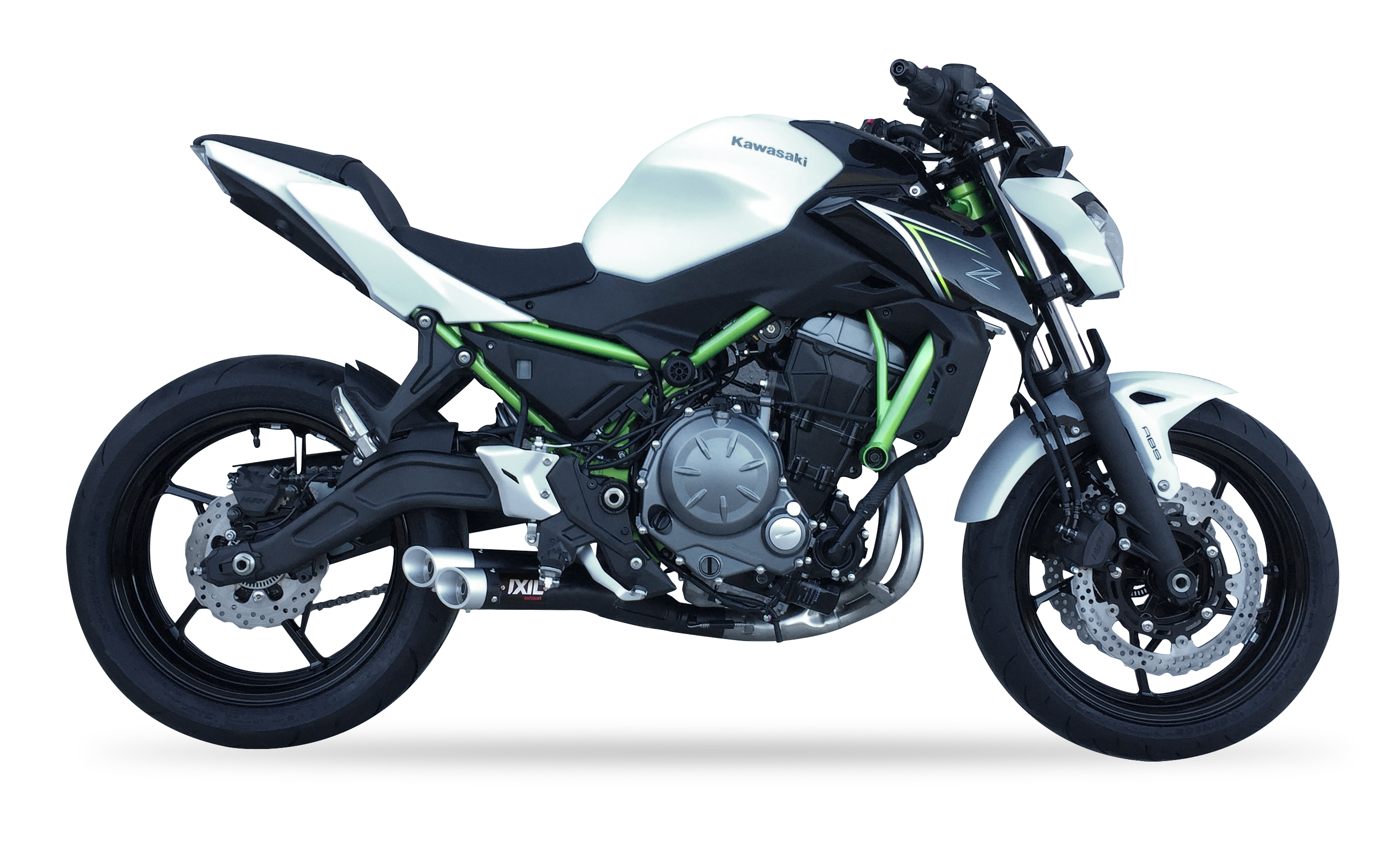 Tłumik IXIL KAWASAKI Z 650 - NINJA 650 17-19 (ER650H,ER650HA2,EX650K,EX650KA2) typ L3XB (waga: 3000g, długość: 370 mm., materiał