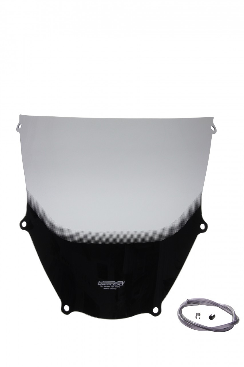 Szyba motocyklowa MRA KAWASAKI ZX 9 R ZX900E 2000-, forma O, przyciemniana