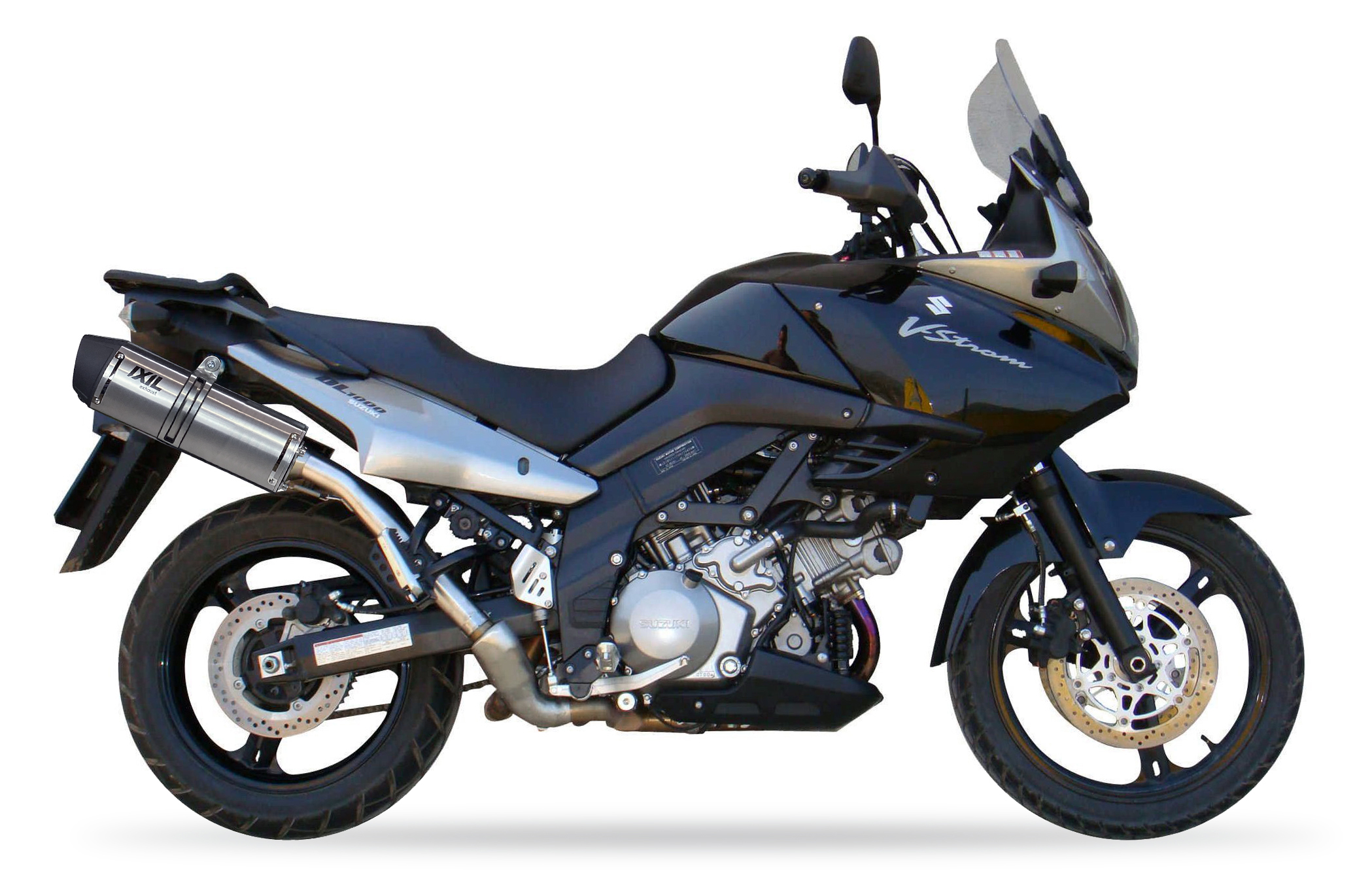 Tłumik prawy IXIL SUZUKI DL 1000 V-STROM 02-13 (WVBS) typ SOVE (waga: 3000g, długość: 423 mm.)