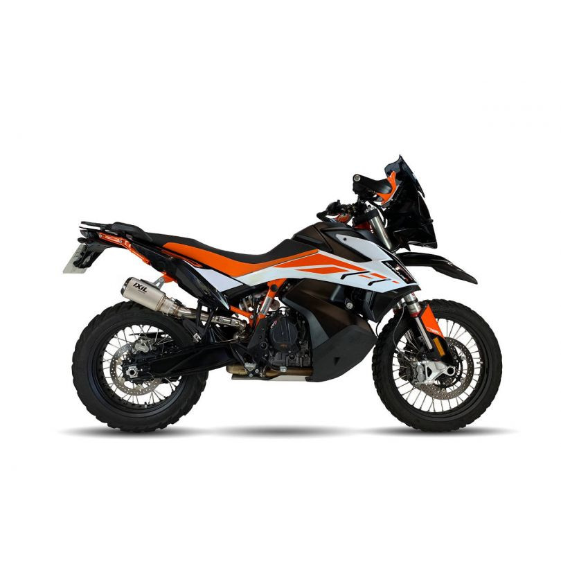 Tłumik IXIL KTM 890 SMT 2023 (KTM R2 ADVENTURE) typ RC (waga: 800g, długość: 230 mm., materiał: Inox AISI304, kolor: Bright resi