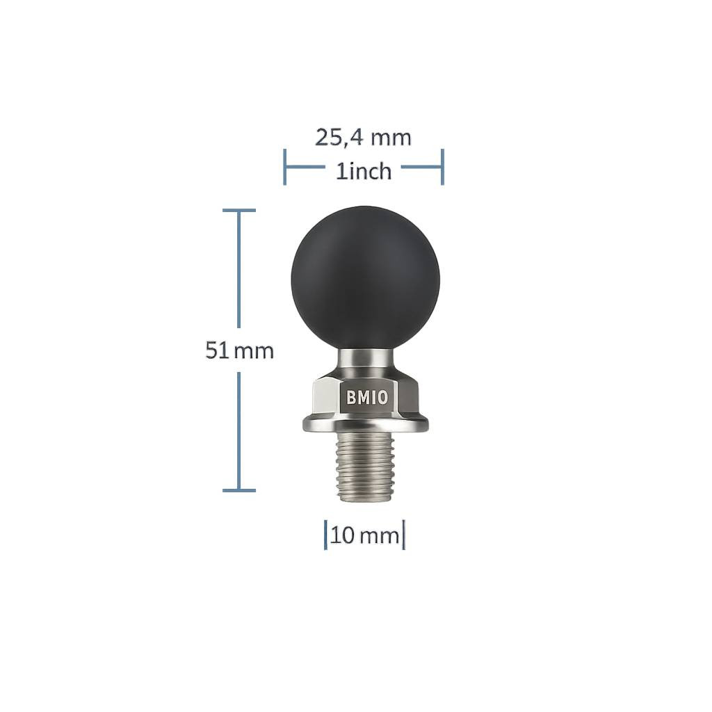 Adapter adapter kulowy 1 cal gwint Outplorer BM10