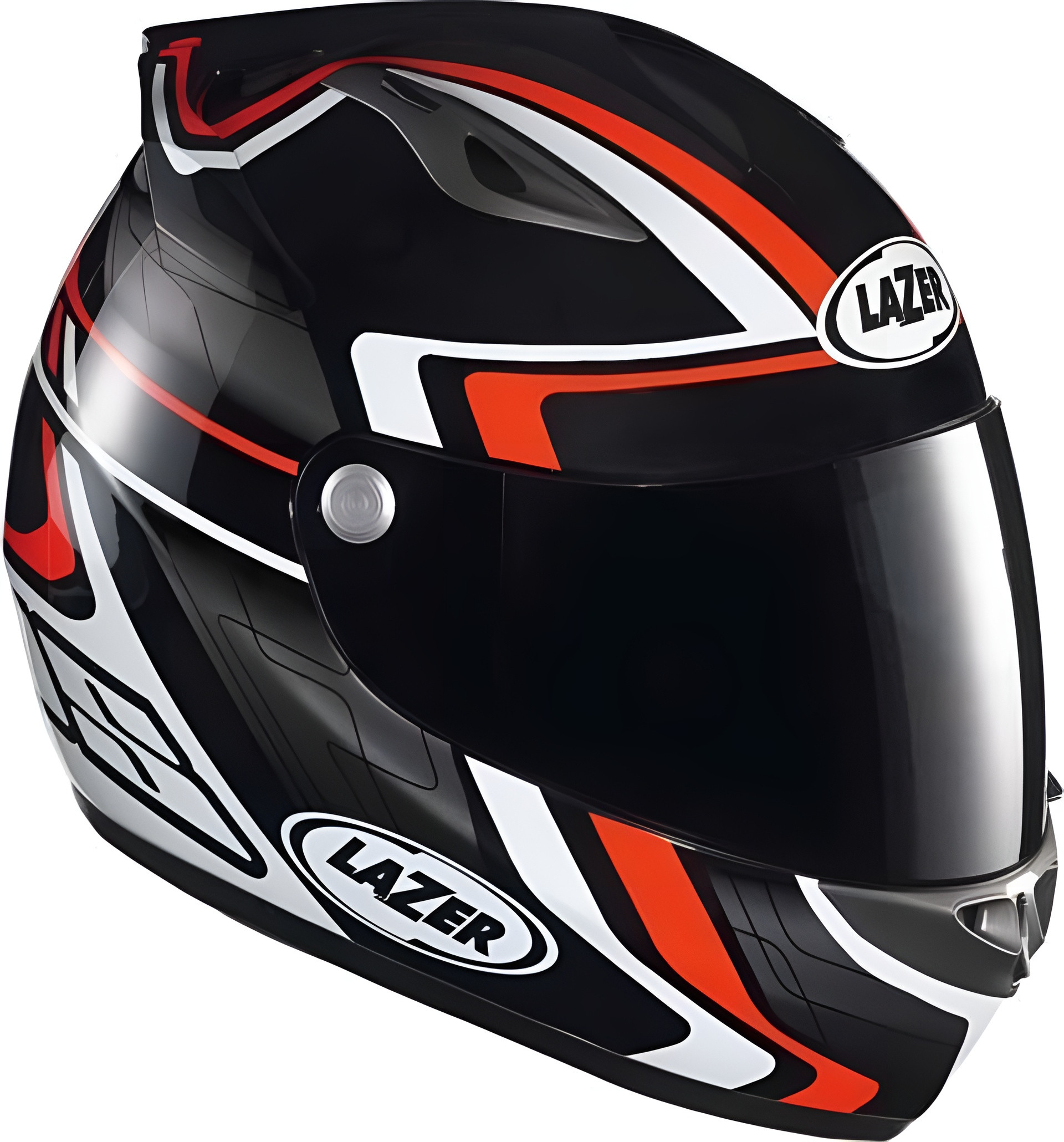 Kask motocyklowy LAZER OSPREY Genius czarny/czerwony