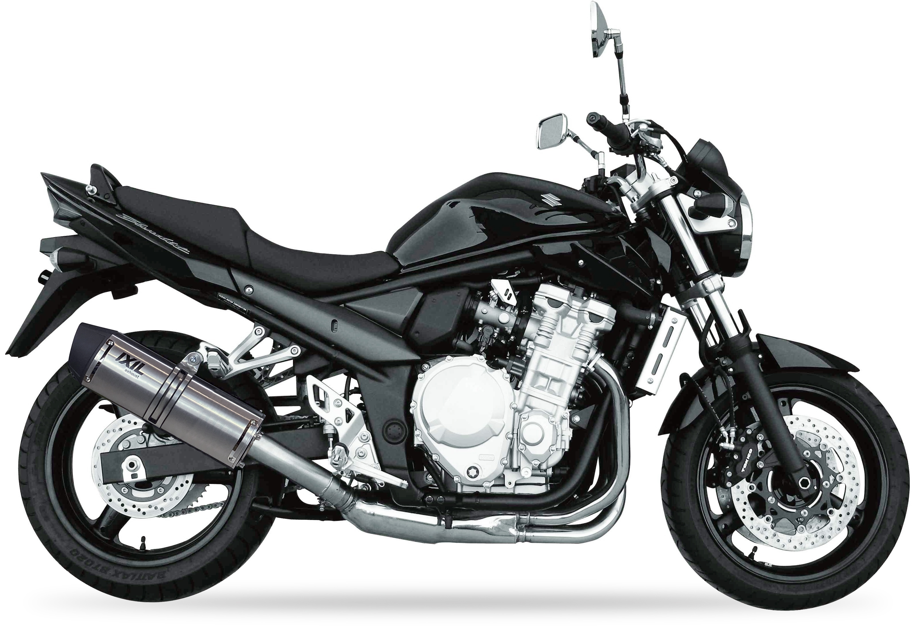 Tłumik IXIL SUZUKI GSX 650 F 08-15 (WVCJ) typ SOVE (waga: 3000g, długość: 423 mm., materiał: Inox AISI304, kolor: Black painted)