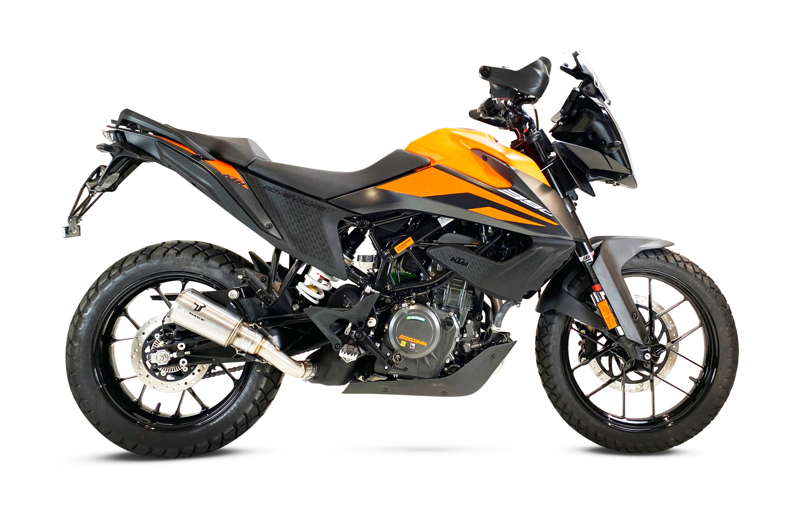 Tłumik IXRACE KTM 390 ADVENTURE 20-22 (KTM IS ADVENTURE) typ MK2 MK2 SERIES INOX (Homologacja)