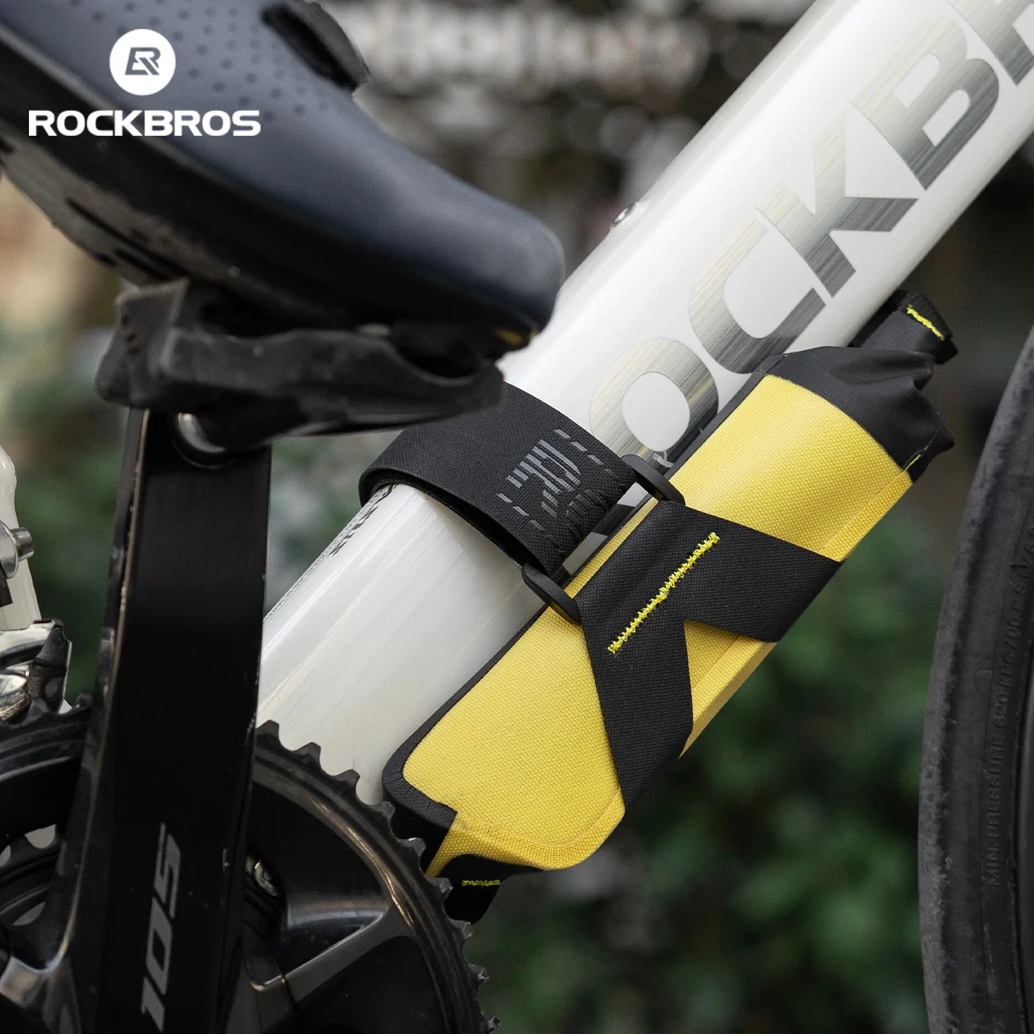Torba rowerowa na ramę dolną rurę Rockbros AS-161 wodoodporna sakwa 1l