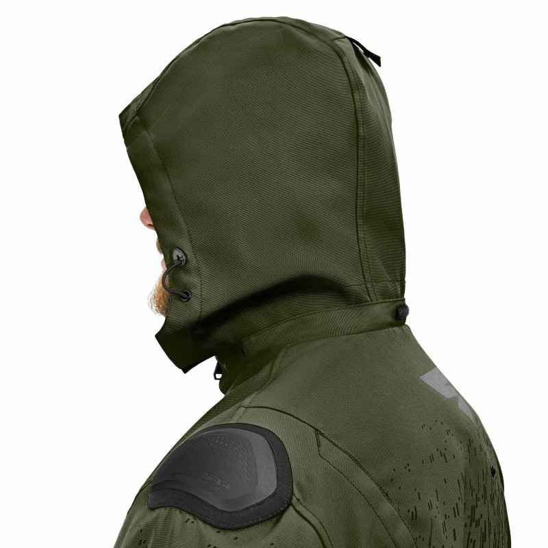 SHIMA DRIFT MEN HOOD KHAKI
