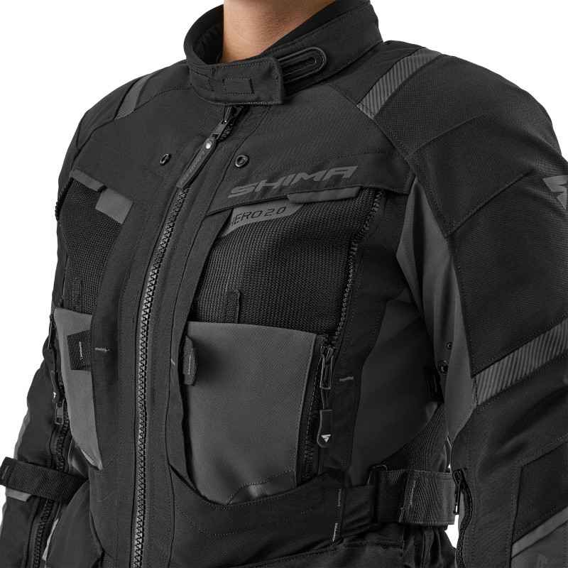 SHIMA HERO 2.0 LADY JKT BLK