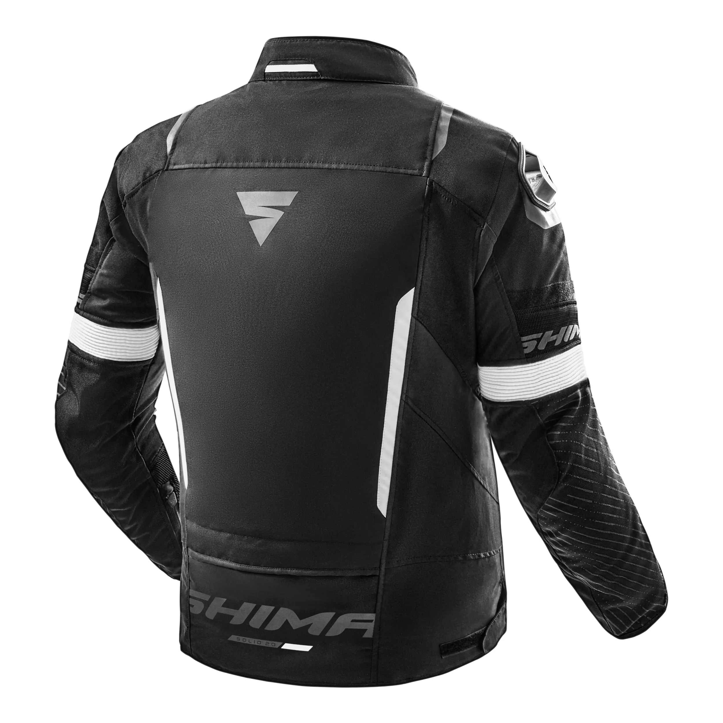 SHIMA SOLID 2.0 MEN JKT BLK/WHT