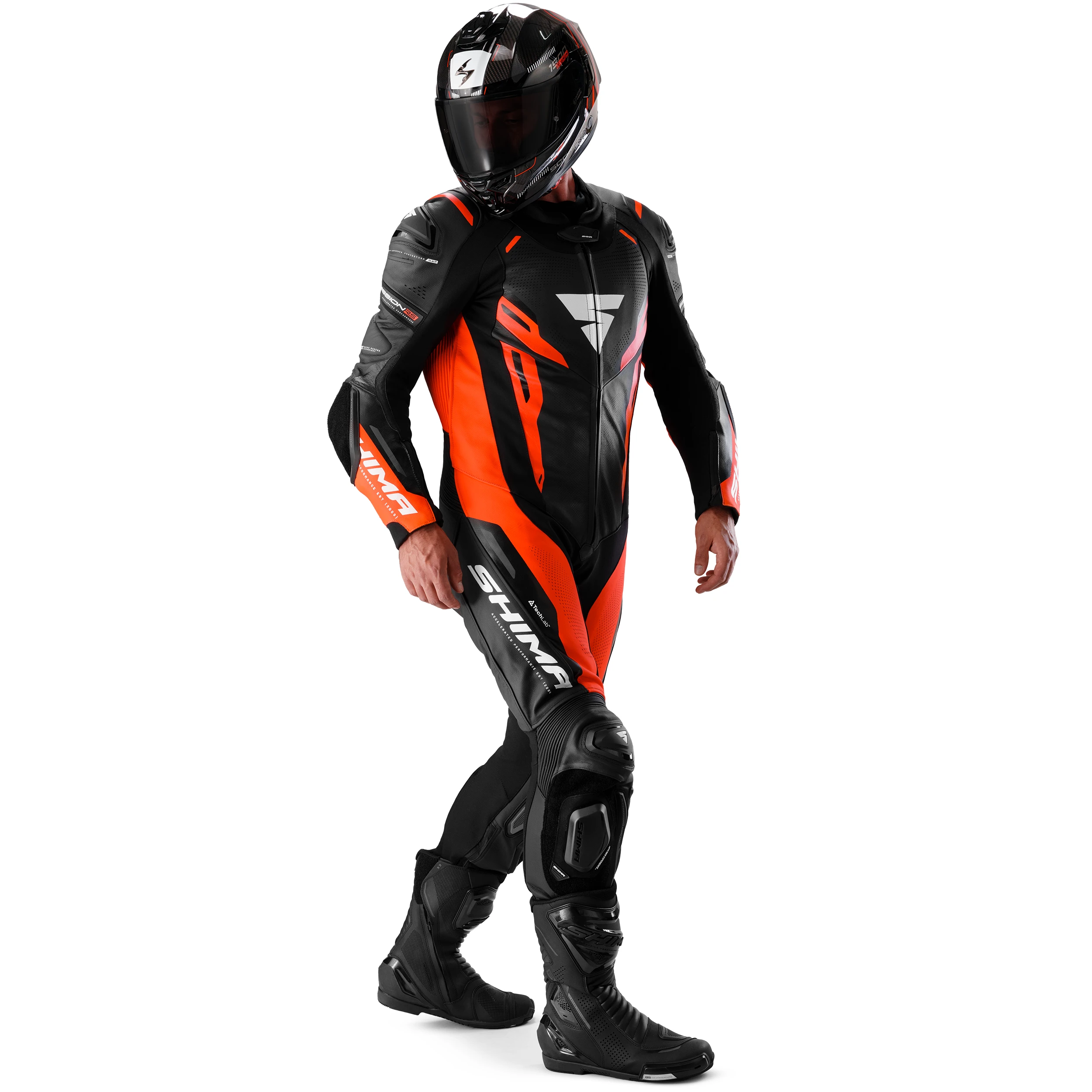 SHIMA MISSION RS MEN BLK/RED