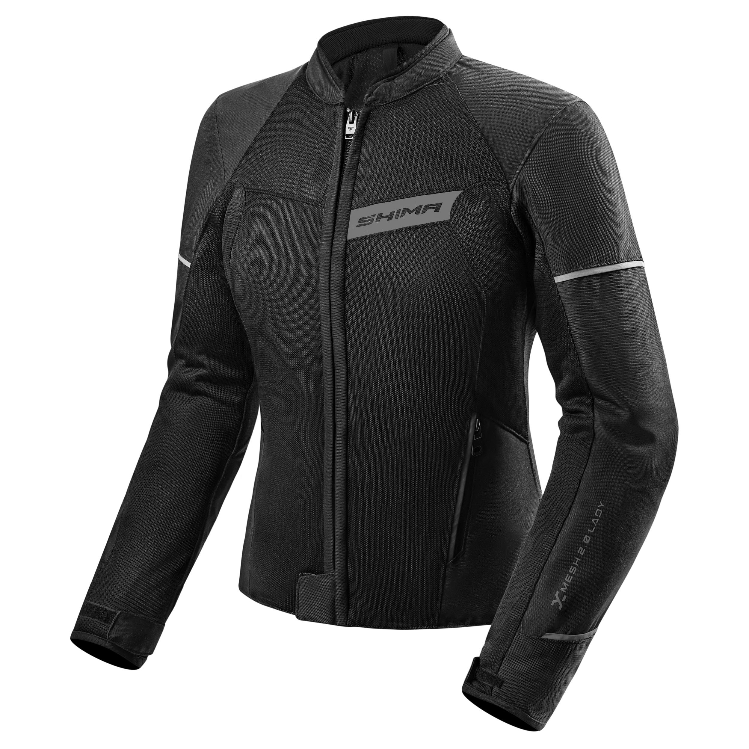 SHIMA X-MESH 2.0 LADY JKT BLK
