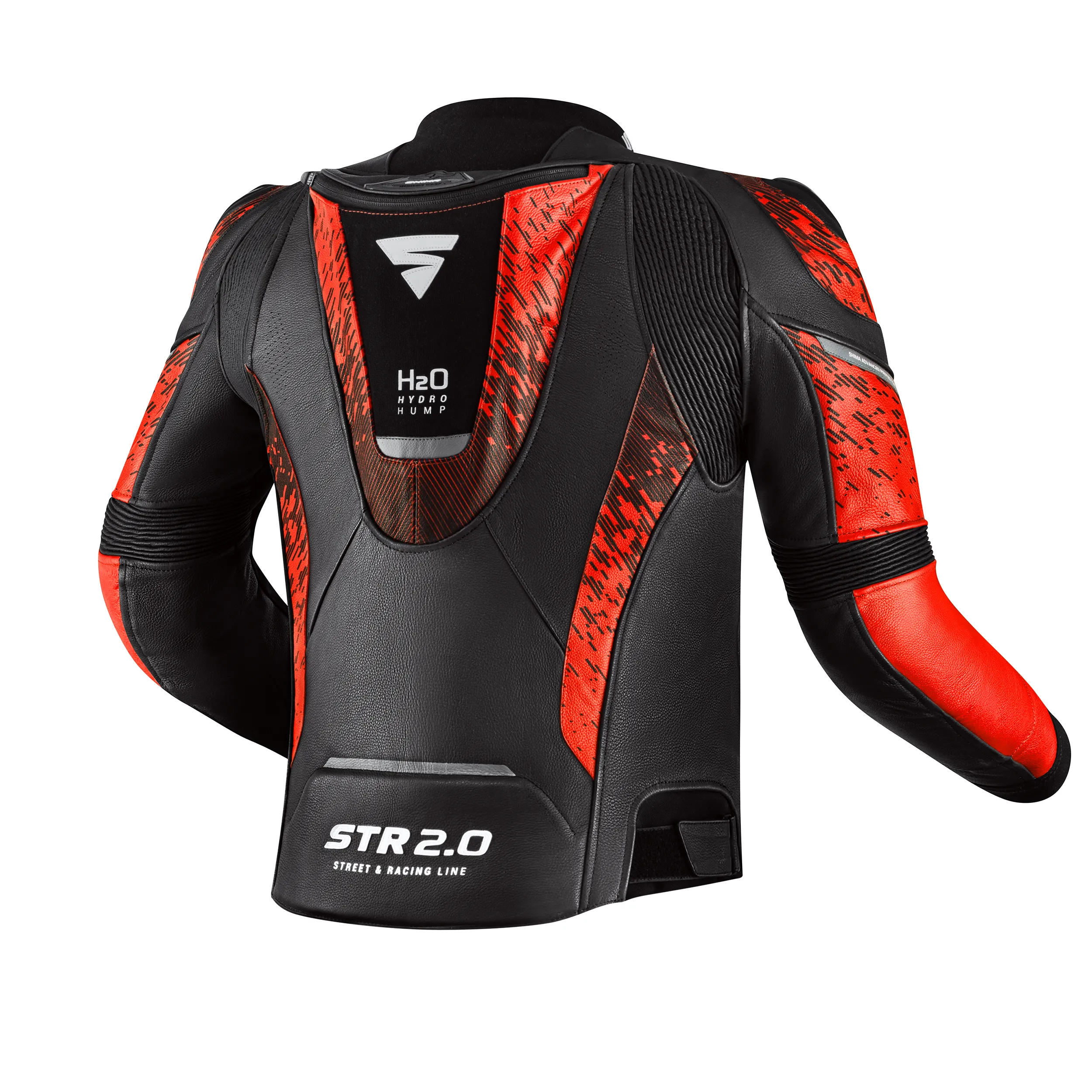 SHIMA STR 2.0 JKT BRIGHT RED