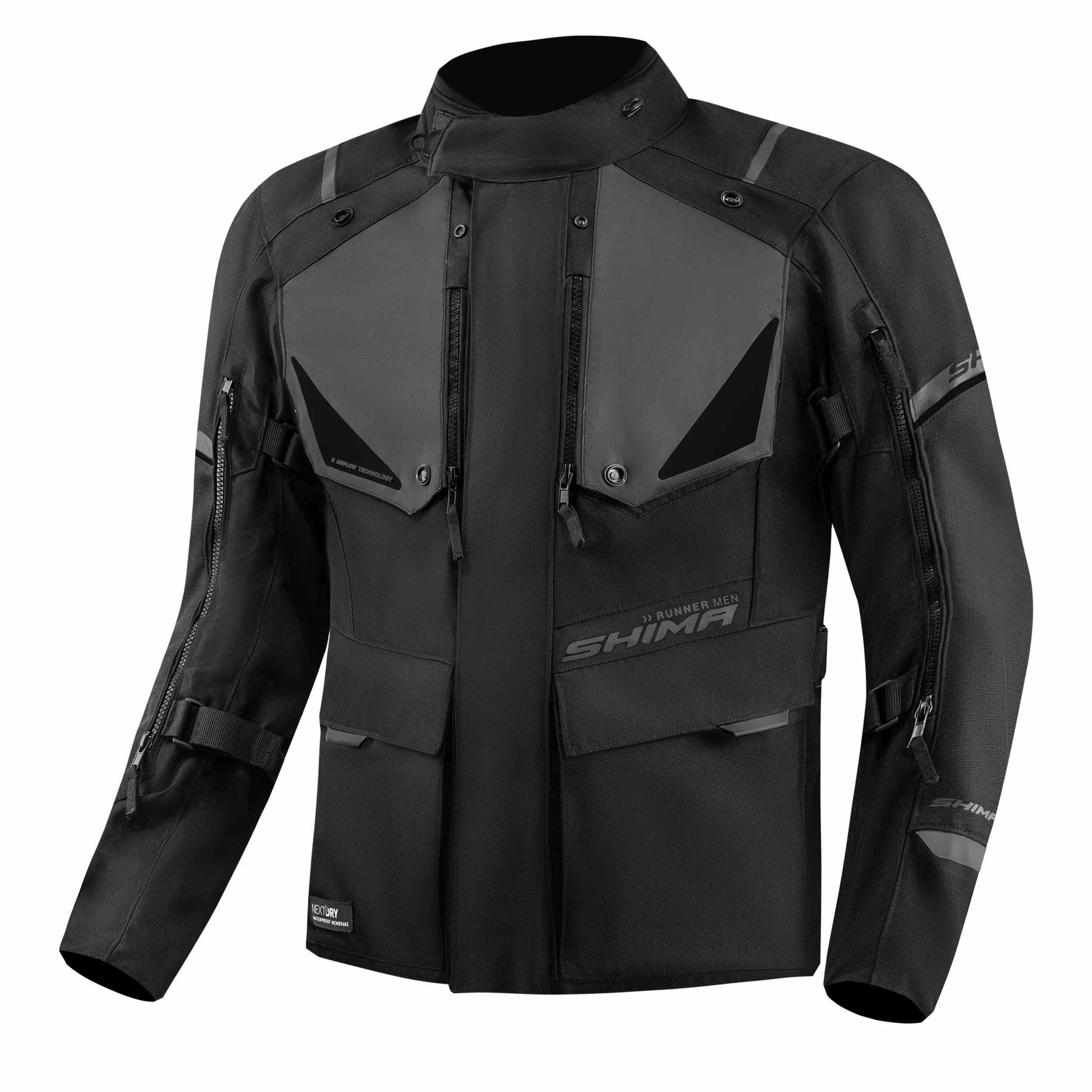 SHIMA RUNNER MEN JKT BLK