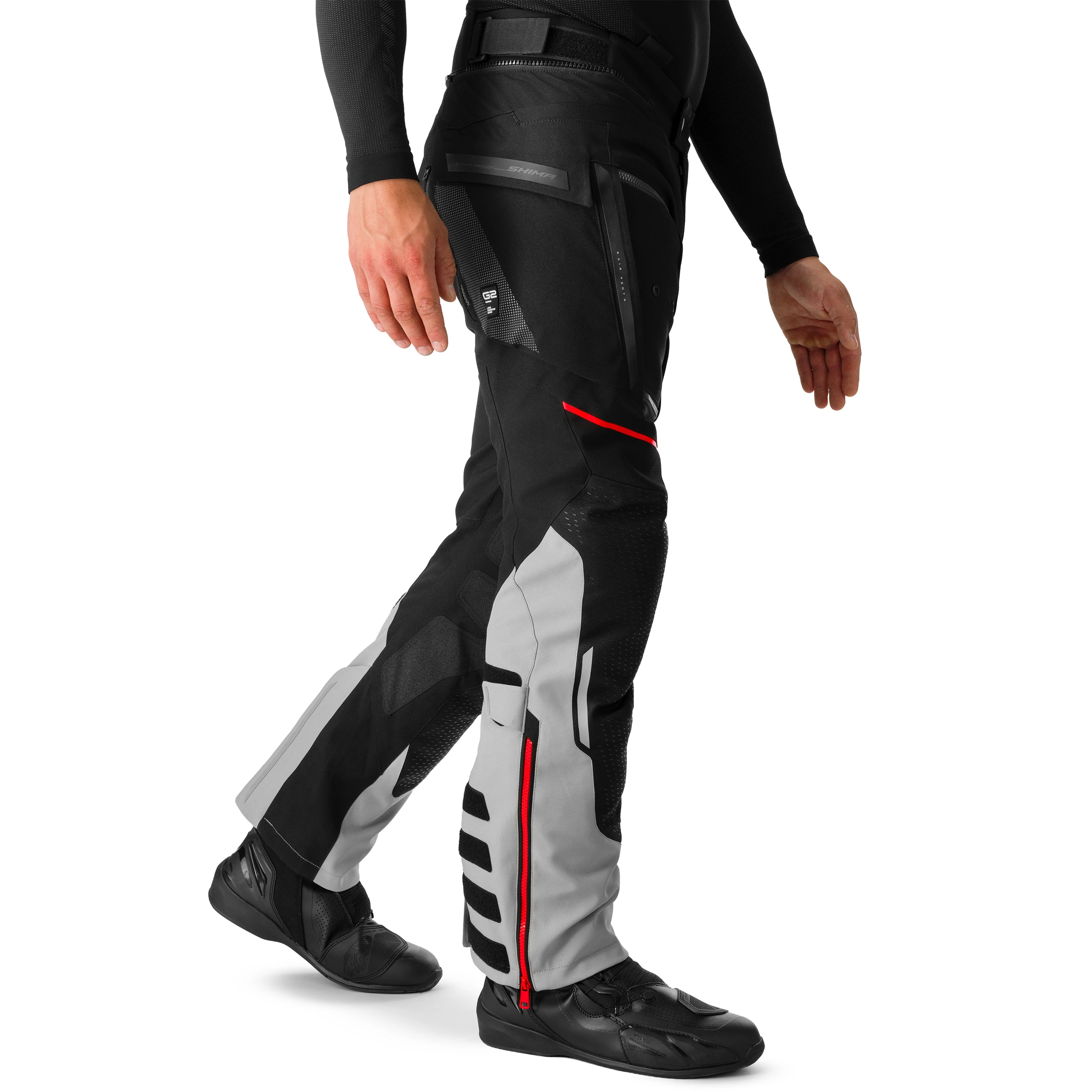 SHIMA HERO 3.0 MEN PNT G2 GREY/RED