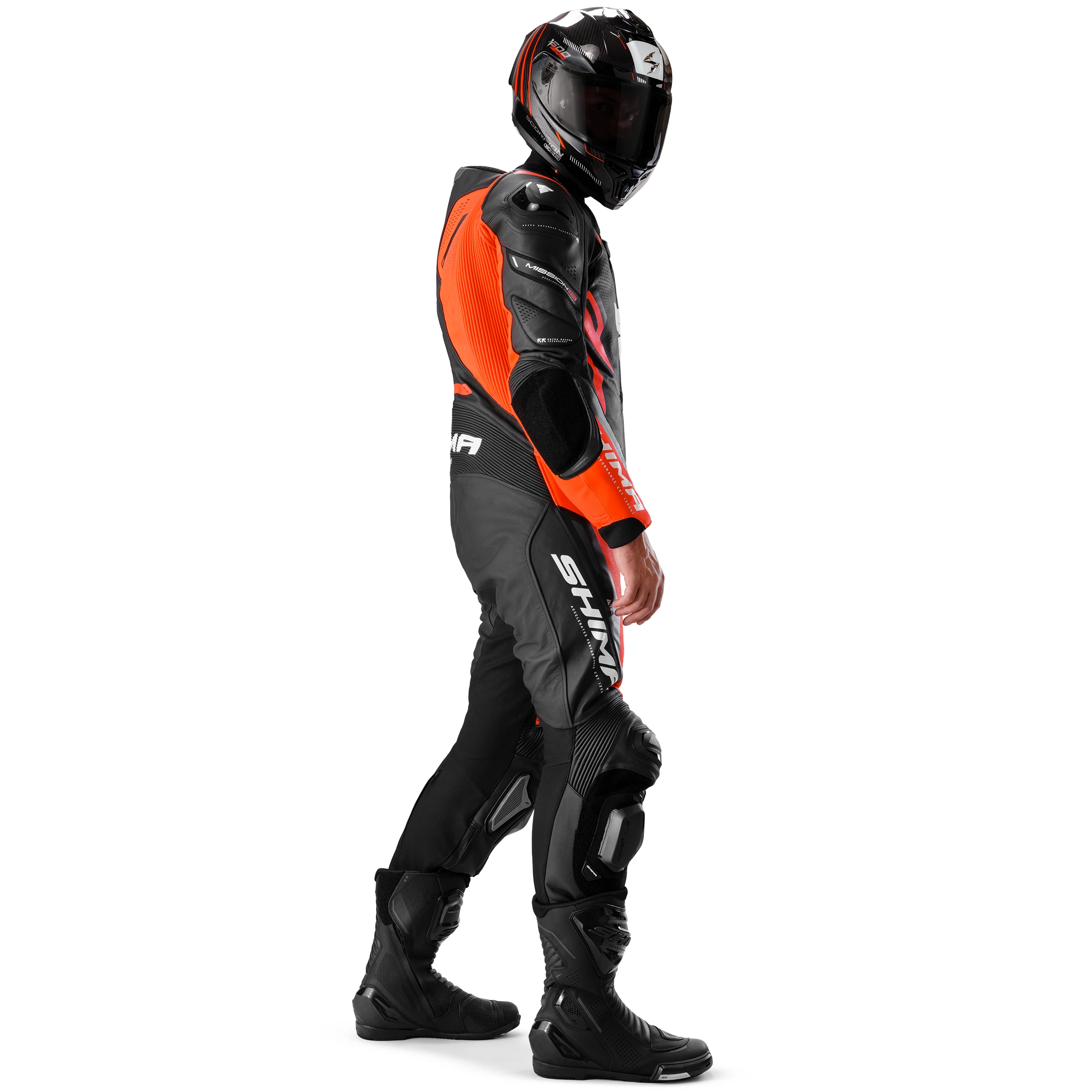 SHIMA MISSION RS MEN BLK/RED