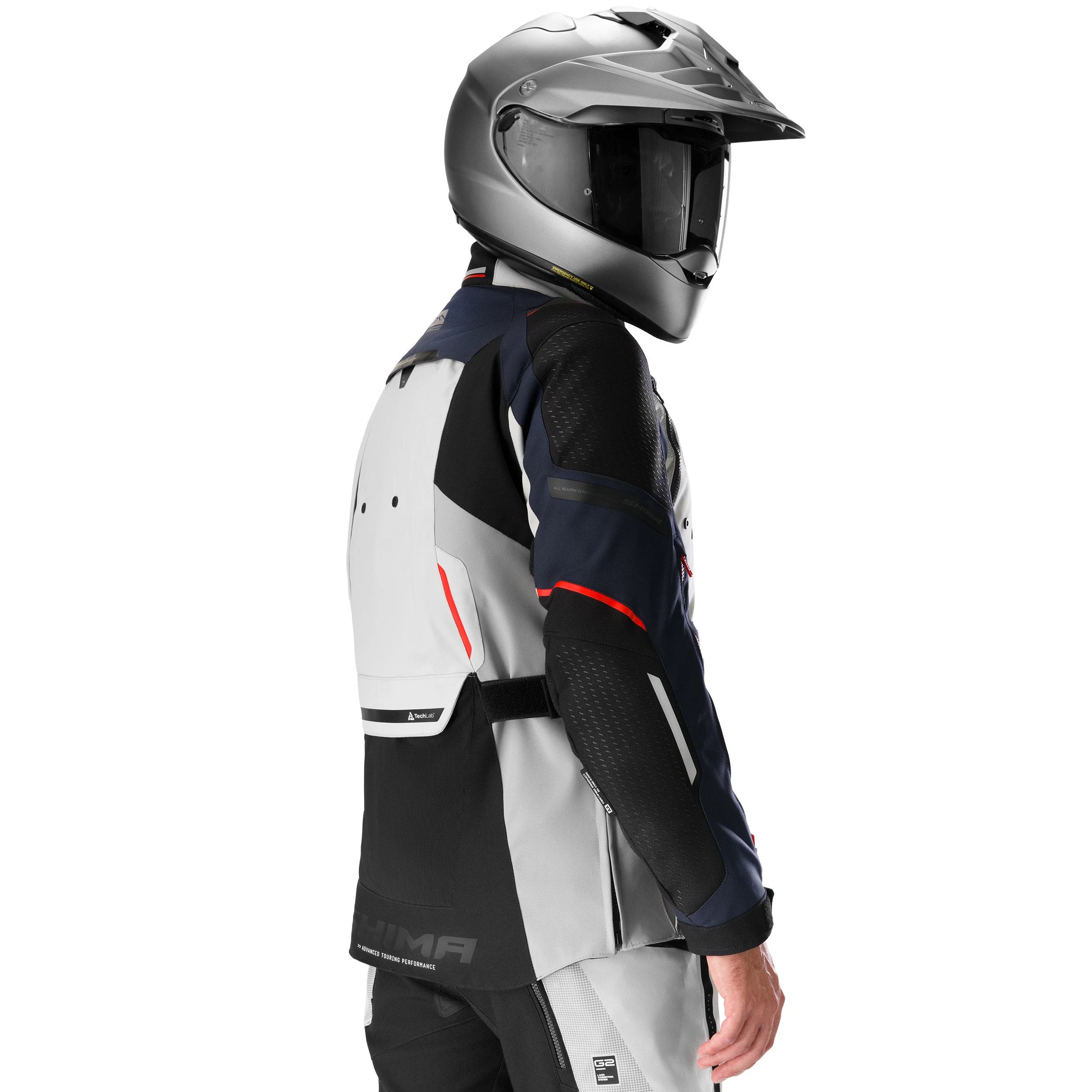 SHIMA HERO 3.0 MEN JKT G2 GREY/BLUE