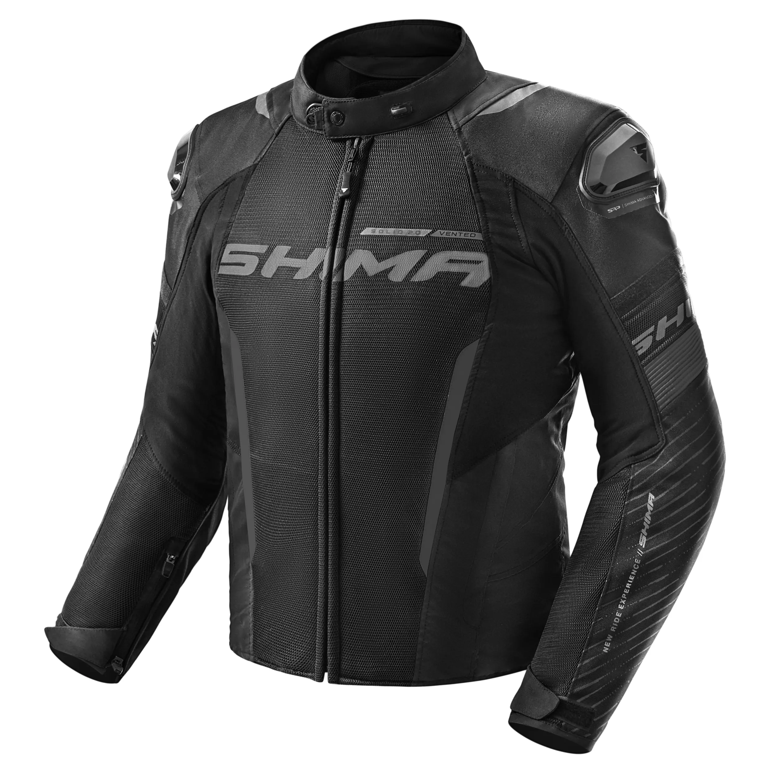 SHIMA SOLID 2.0 MEN VENT JKT BLK