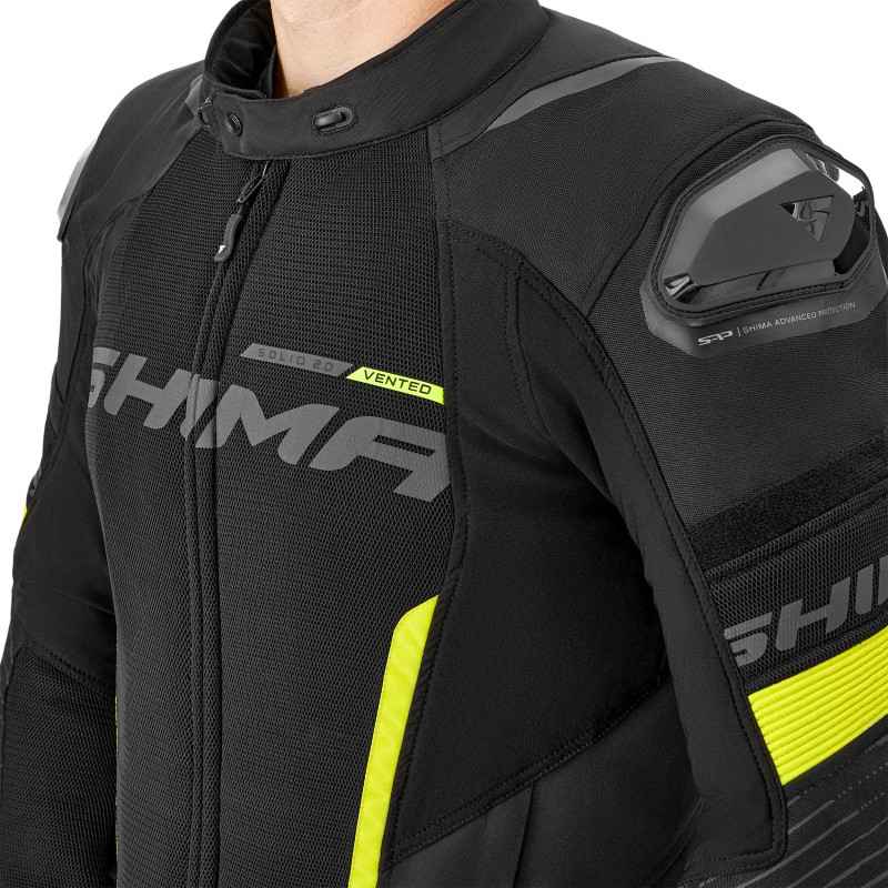 SHIMA SOLID 2.0 MEN VENT JKT FLUO