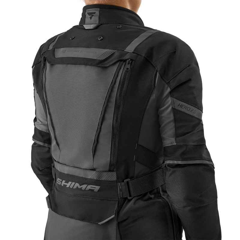 SHIMA HERO 2.0 LADY JKT BLK