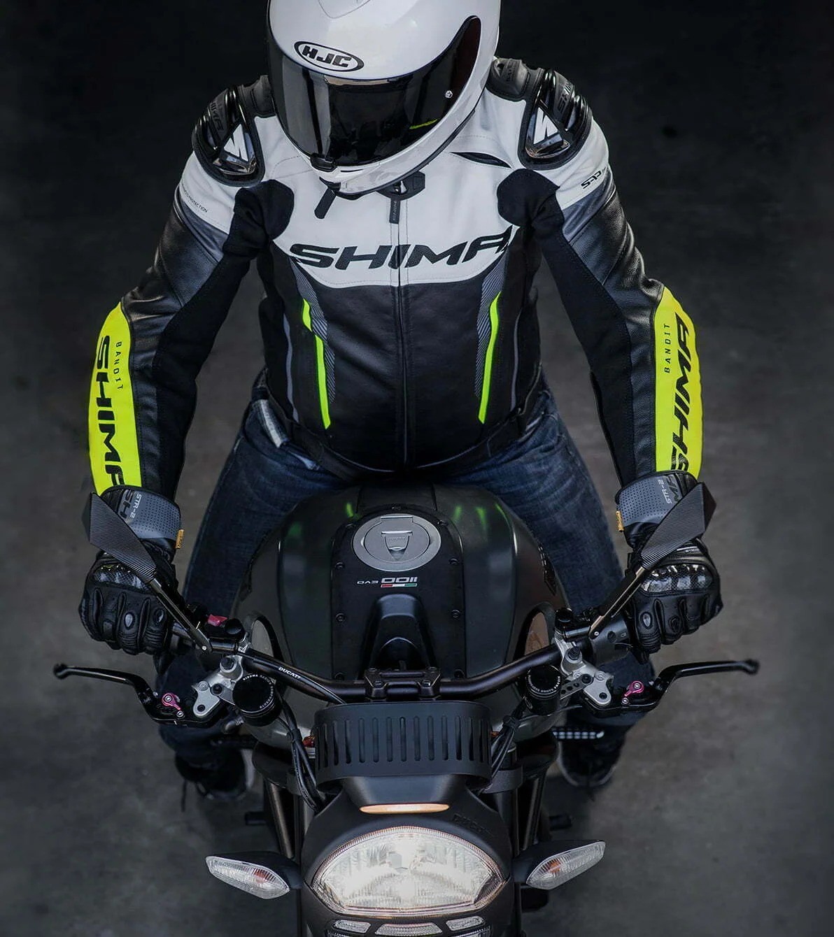 SHIMA STR-2 GLOVES RED FLUO
