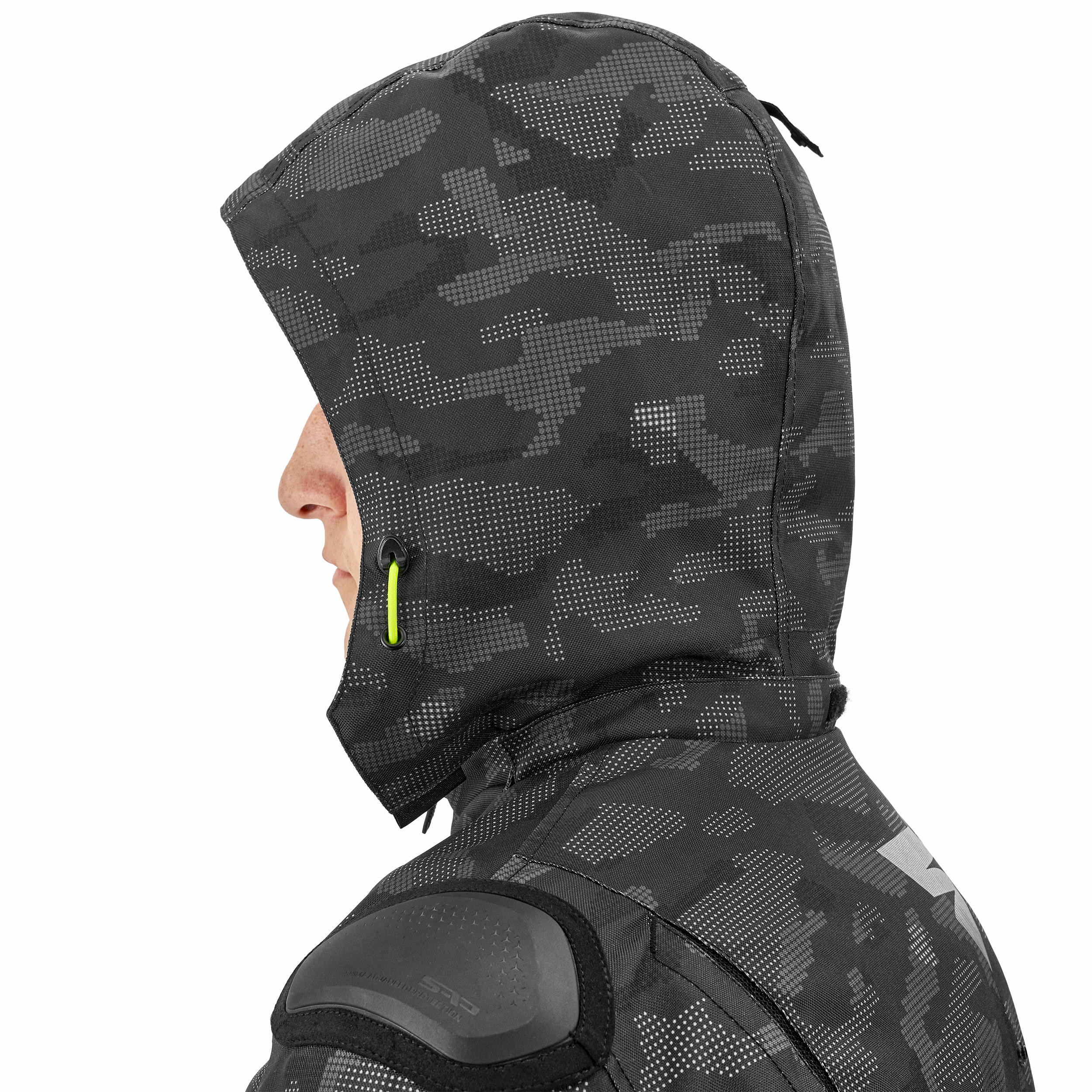 SHIMA DRIFT MEN HOOD CAMO