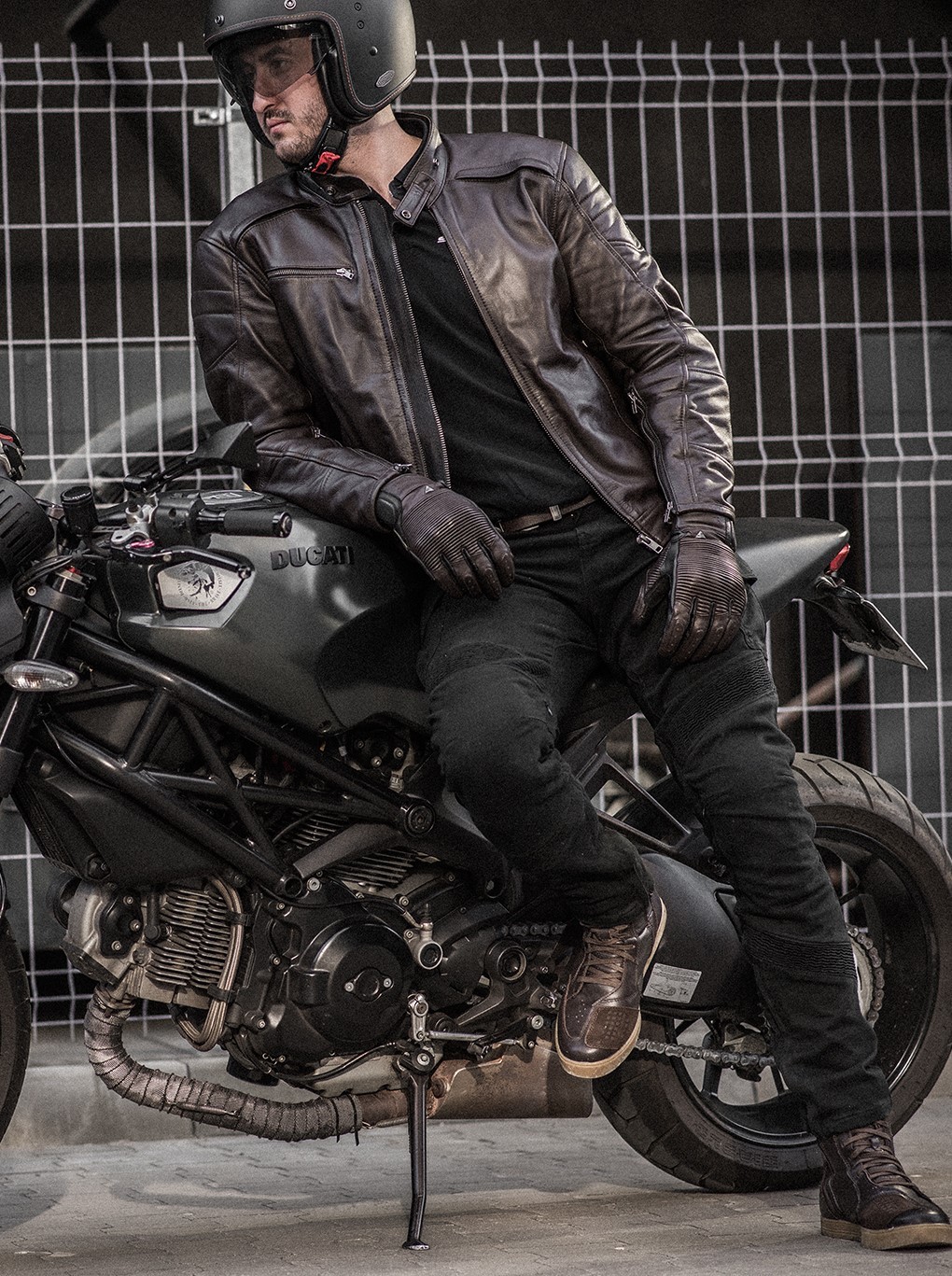 SHIMA BLAKE JACKET BROWN