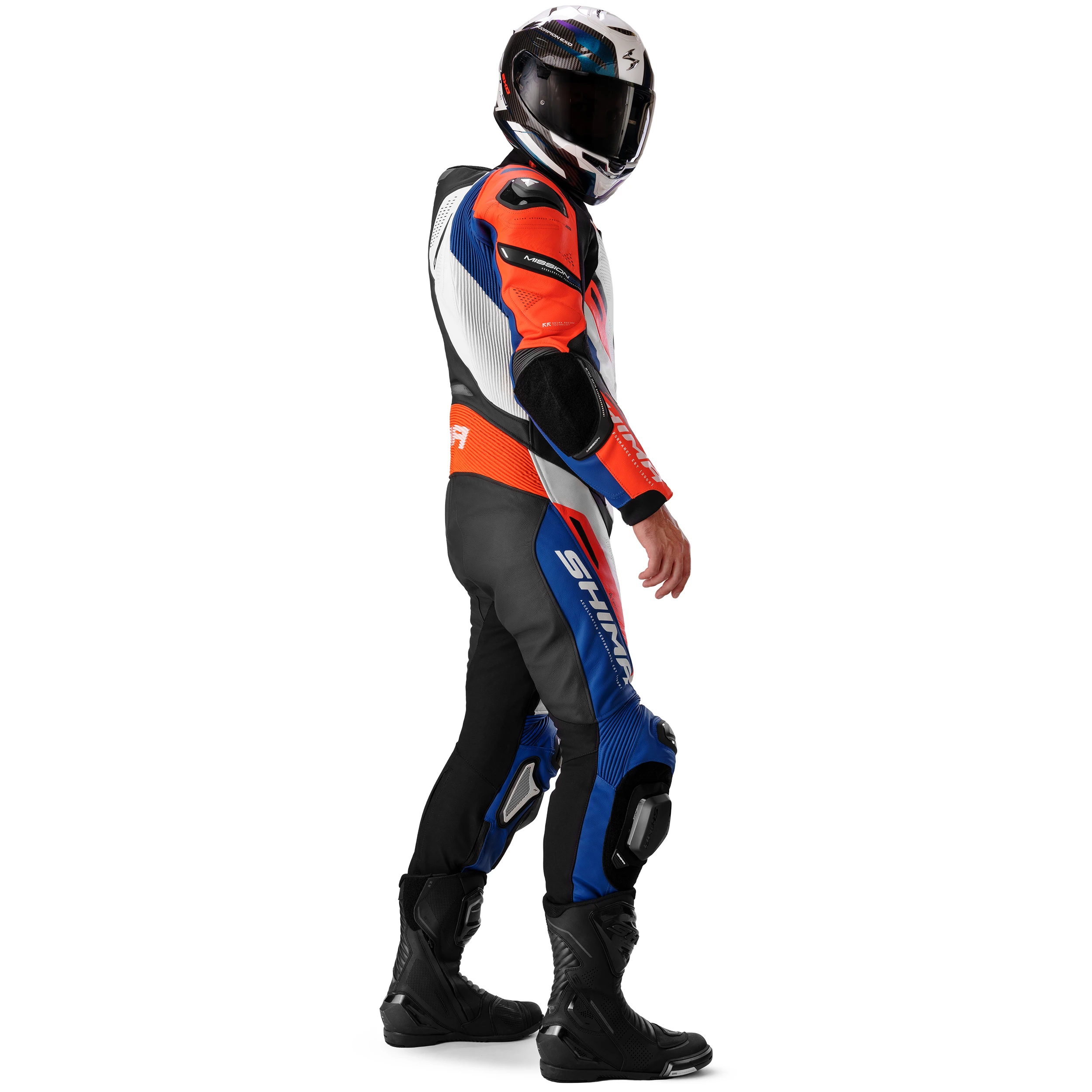 SHIMA MISSION RS MEN BLUE/WHT/RED