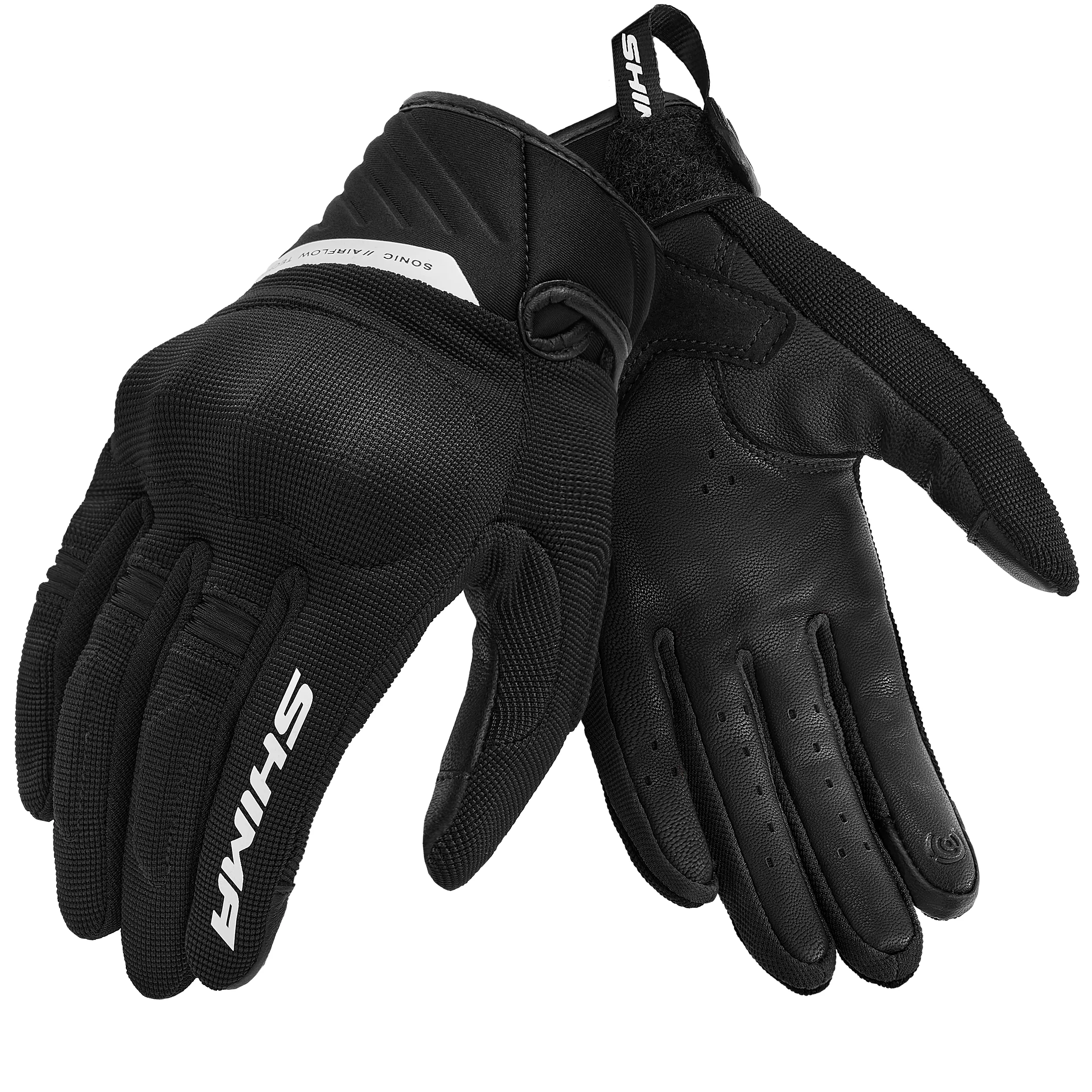 SHIMA SONIC LADY GLV BLK/WHT