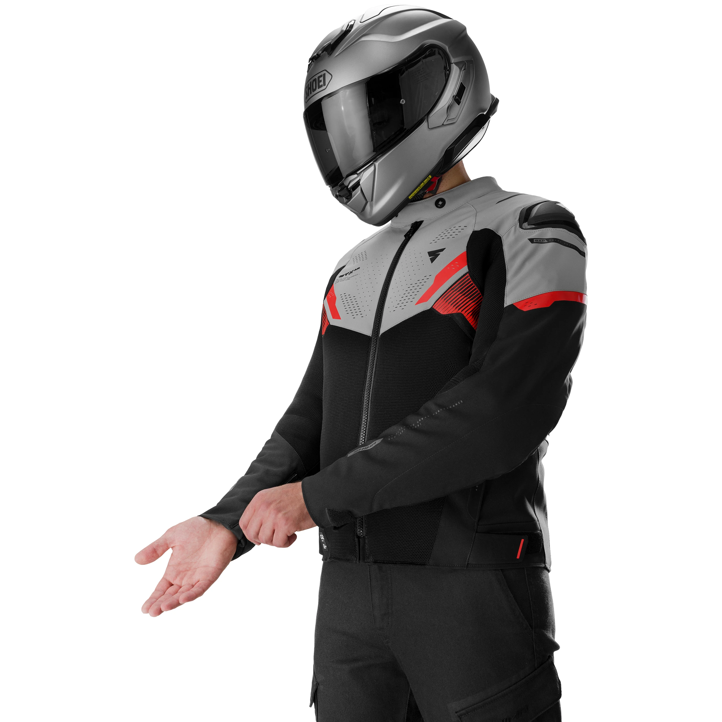 SHIMA STX MEN AIR JKT G2 GRY/RD