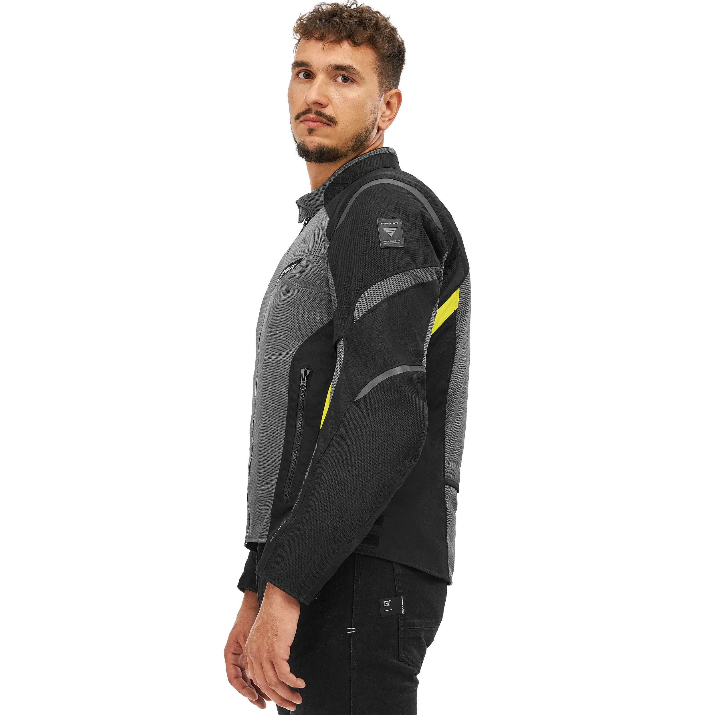 SHIMA RUSH 2.0 MEN VENT JKT FLUO