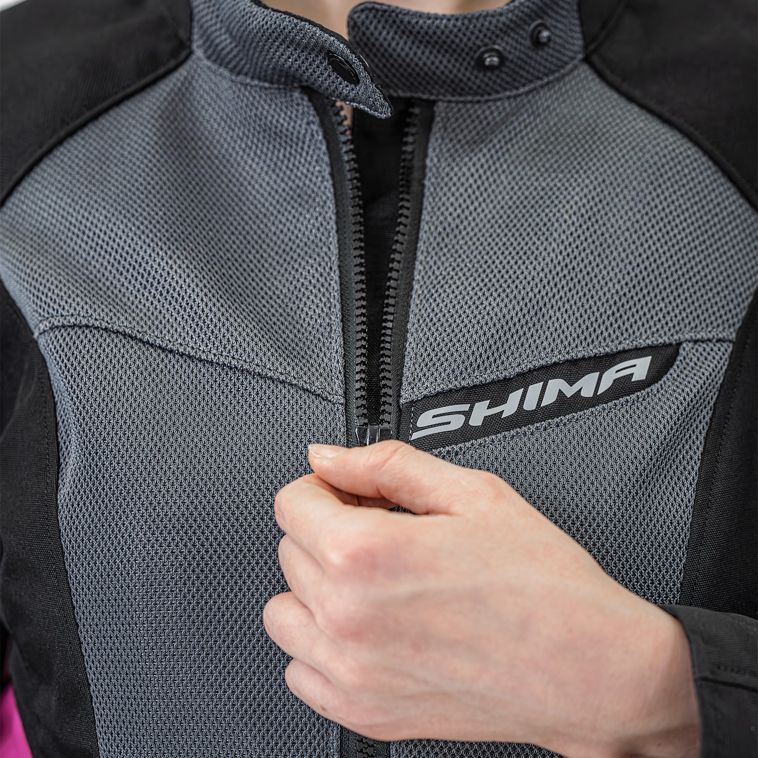 SHIMA RUSH 2.0 LADY VENT JKT BLK