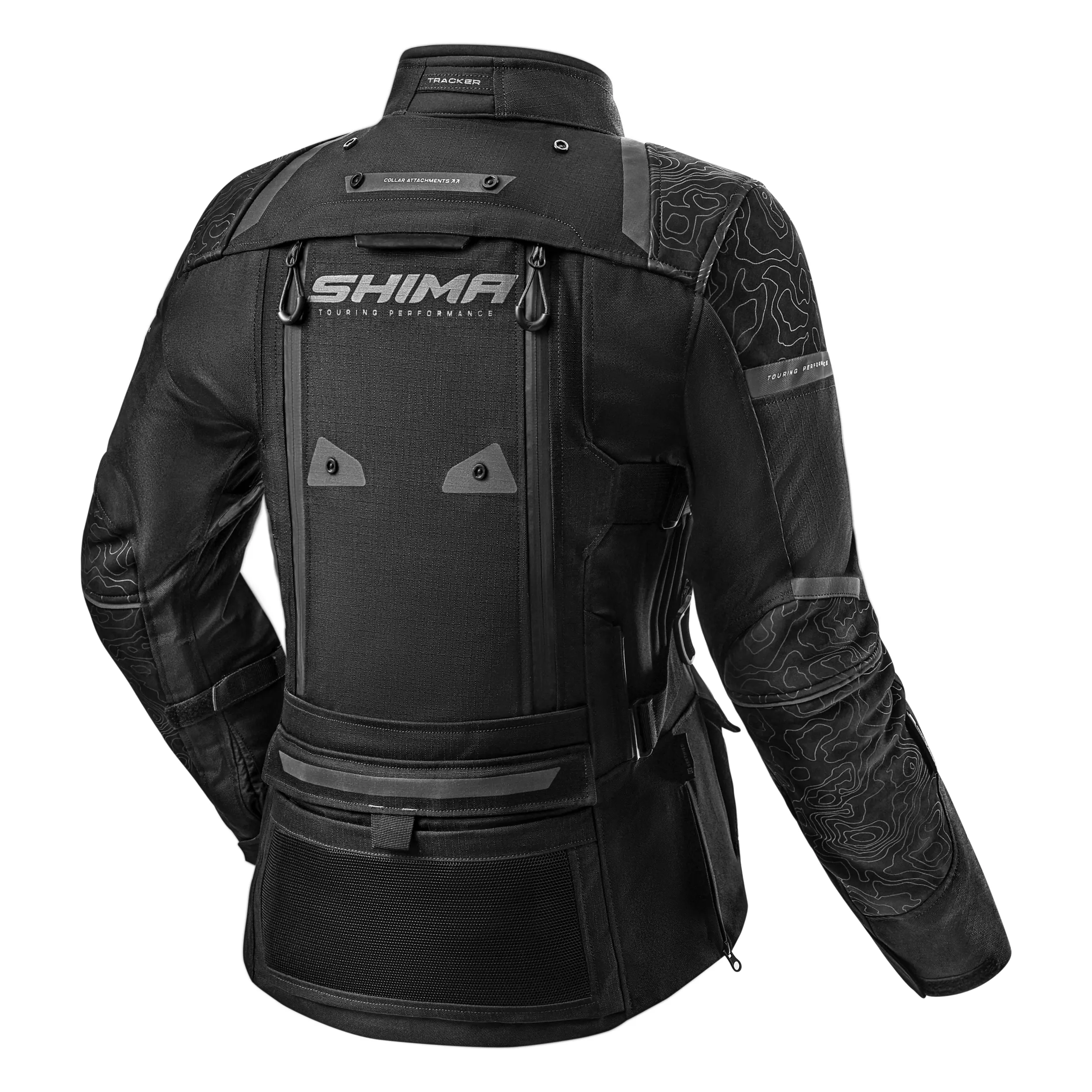 SHIMA TRACKER LADY JKT BLK