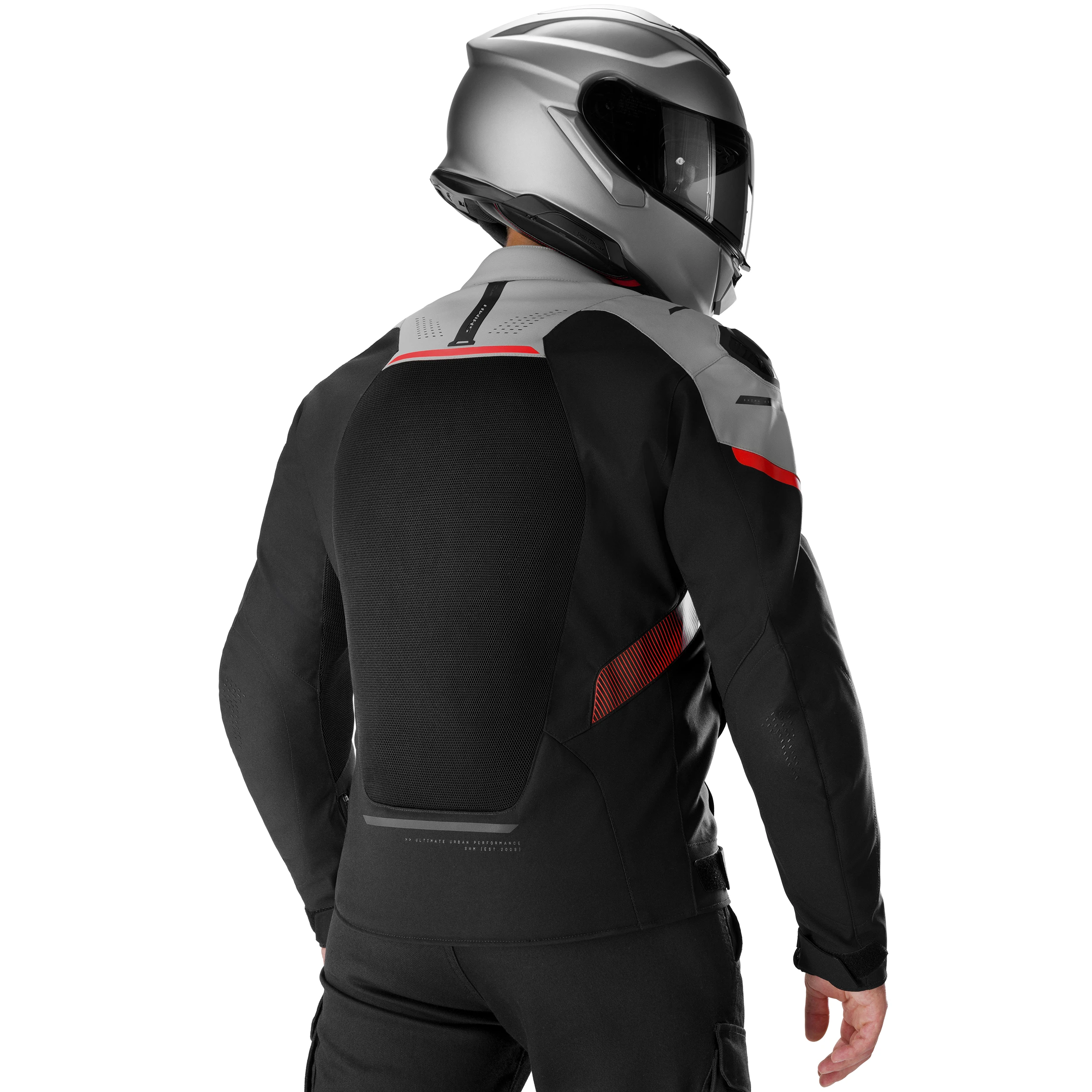 SHIMA STX MEN AIR JKT G2 GRY/RD
