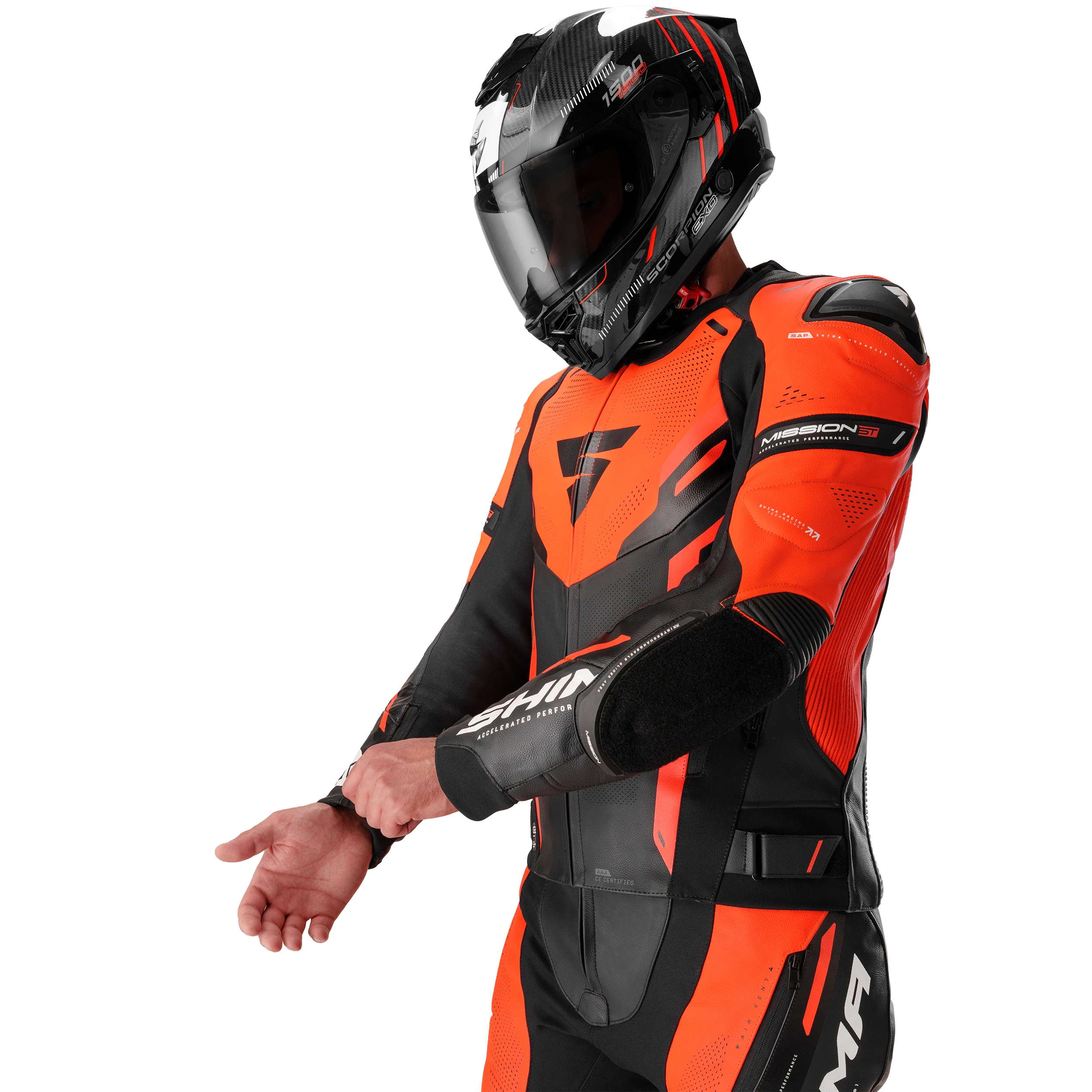 SHIMA MISSION ST MEN JKT G2 RED FLUO