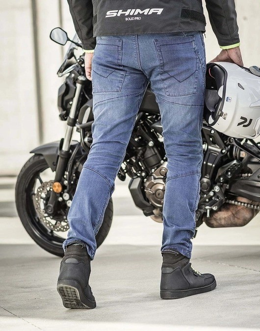 SHIMA GHOST JEANS BLU